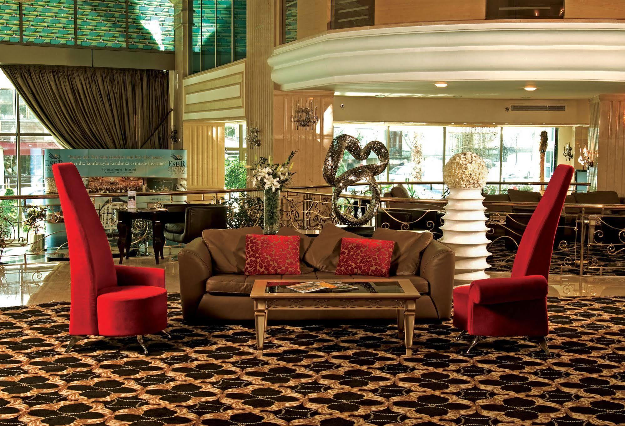 Eser Premium Hotel & Spa Buyukcekmece Exterior photo The lobby of the hotel